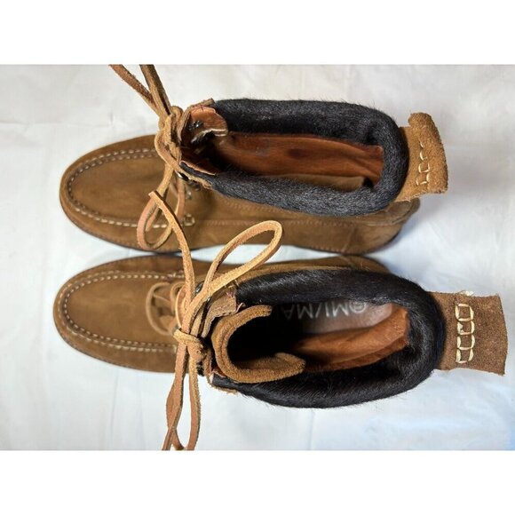 MI/MAI SUEDE Leather Ankle Boots SIZE 10 - Picture 2 of 9